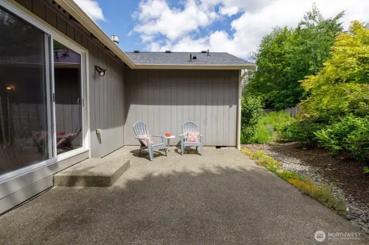 Patio is sizable and a three-season outdoor room waiting for you.