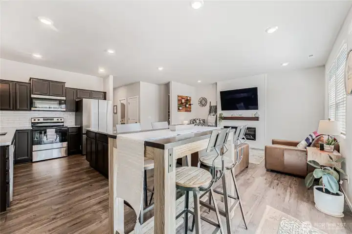 Open concept.