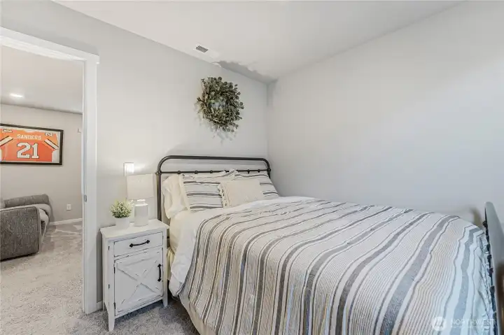 Another view of bedroom #2.
