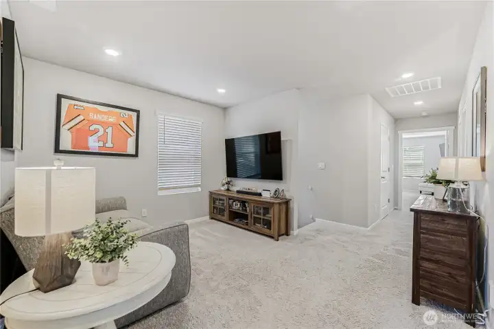The versatile Bonus Room could be a media room, office or play room.