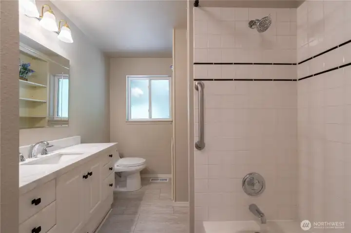 Hall bathroom