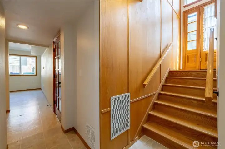 Stairs leading to MIL