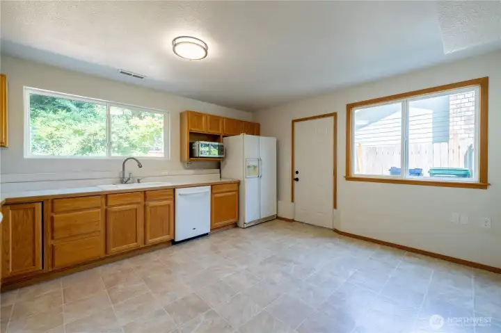 MIL kitchen with separate entrance