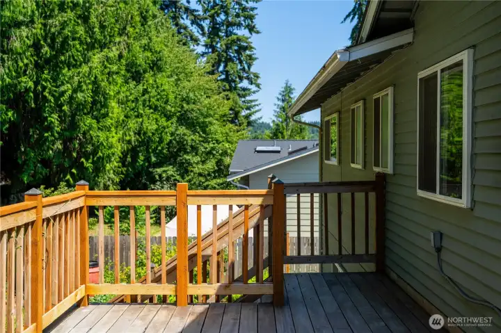 Back deck