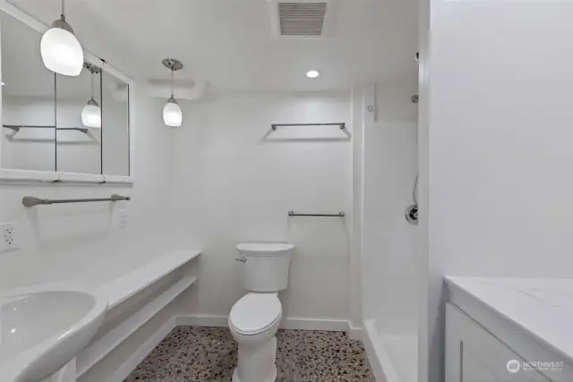 Main floor bathroom