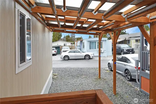 Covered carport