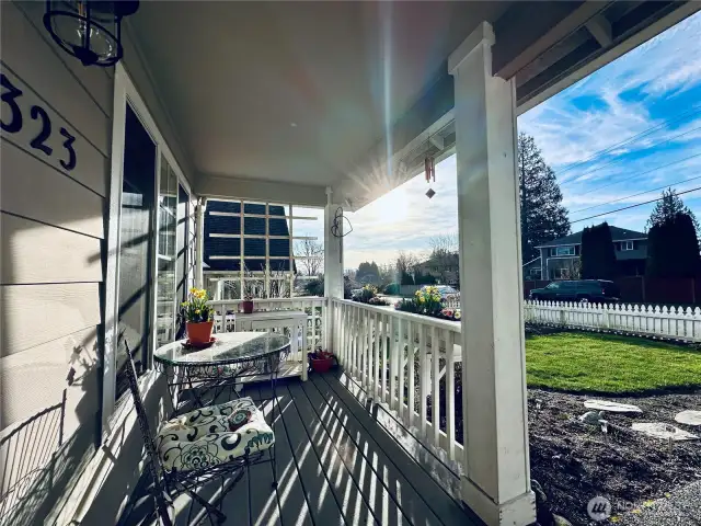 Your front porch at 11323 32nd St NE, Lake Stevens WA