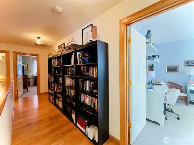 Over size upstairs hallway