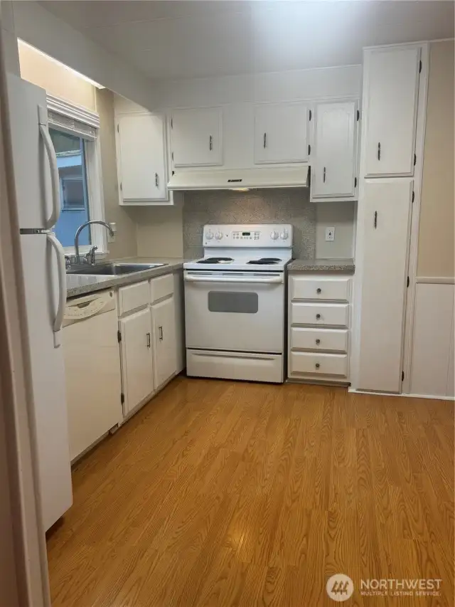 Large open kitchen