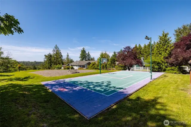 Sports court. Pickleball anyone?