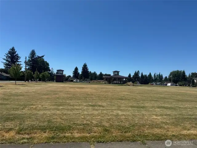 Across the street from Schoolyard Park
