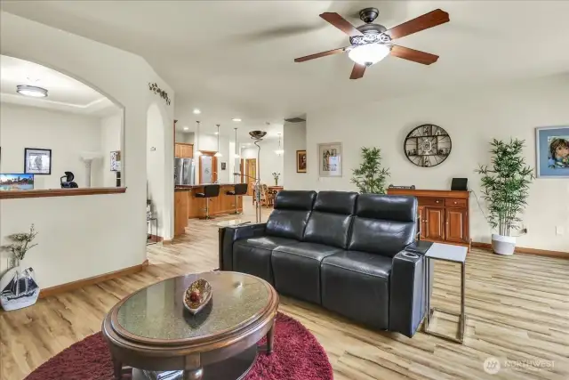 Open concept living