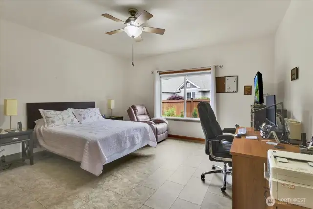 Spacious Primary Suite with Walk-In Closet and 5 piece Bathroom