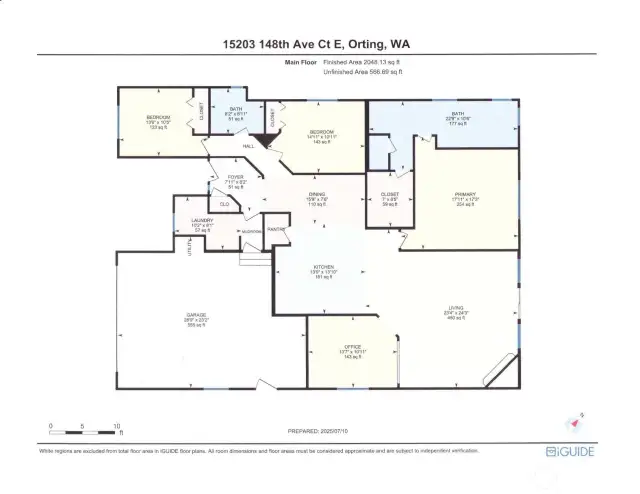 Floor plan of Home