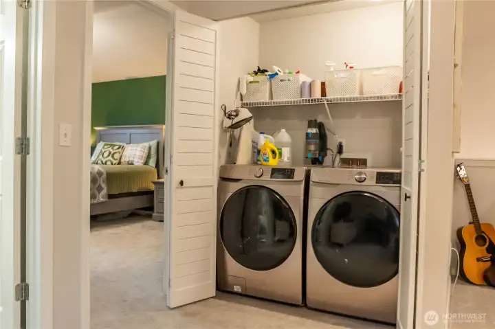 Laundry Station (washer and dryer included)