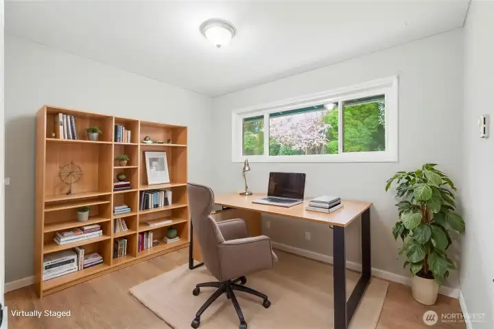 Virtually Staged 3rd Bedroom