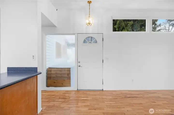 entry from inside house