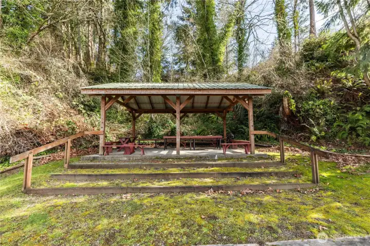 Event / activity space at community beach