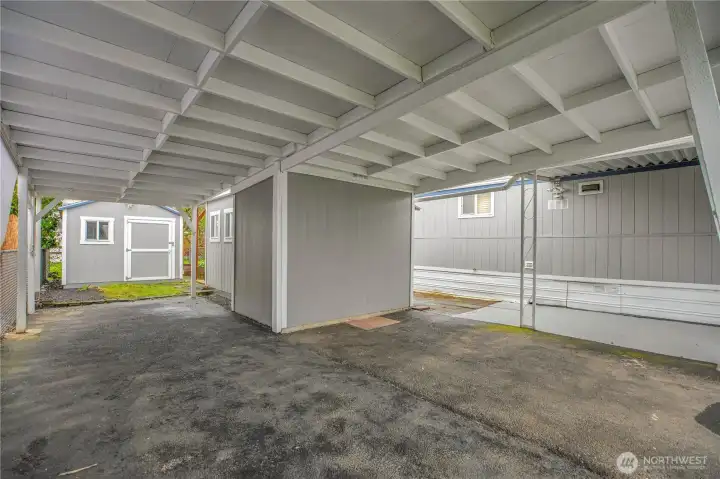 Carport/Exterior Shed #1