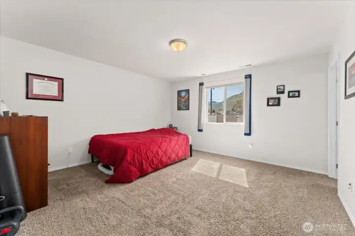 Primary bedroom upstairs.