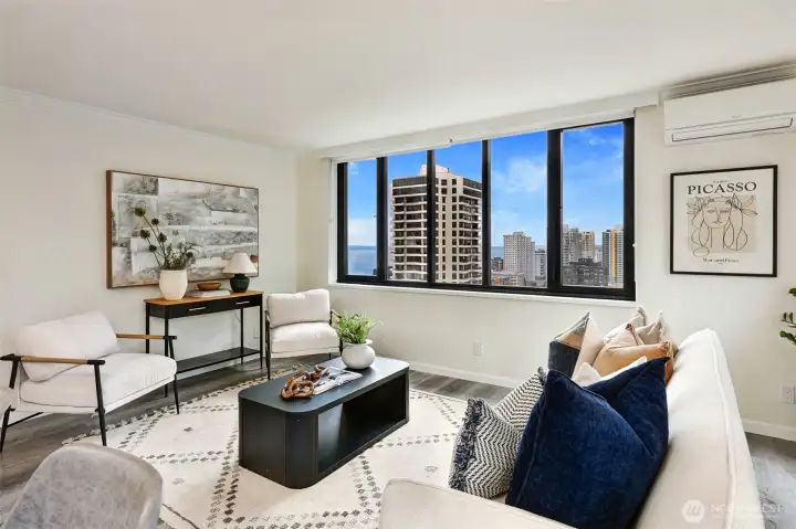 This northwest view will be your porthole to summer sunsets!