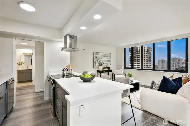 When you don't feel like cooking, you have fantastic options for takeout nearby: Good Shape Pizza, Bangrak Market, Ohana Sushi, Vindicktive Wings - the list goes on!