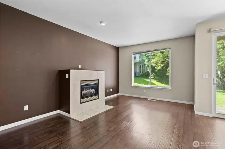 Gas fireplace