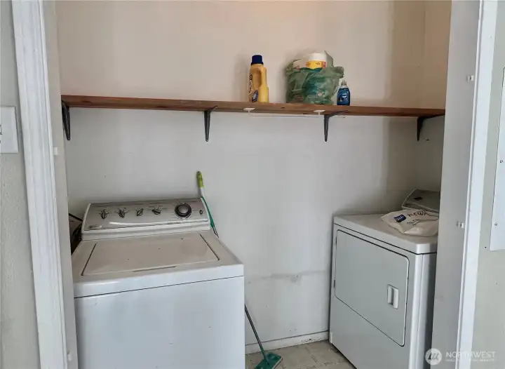 Laundry area