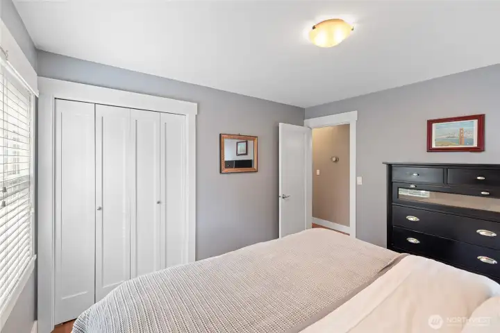 View of main floor bedroom.