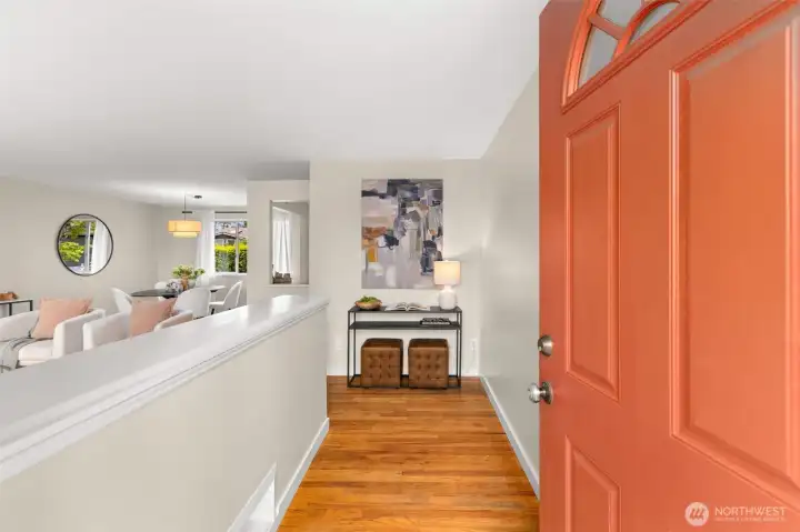 Entry, main level