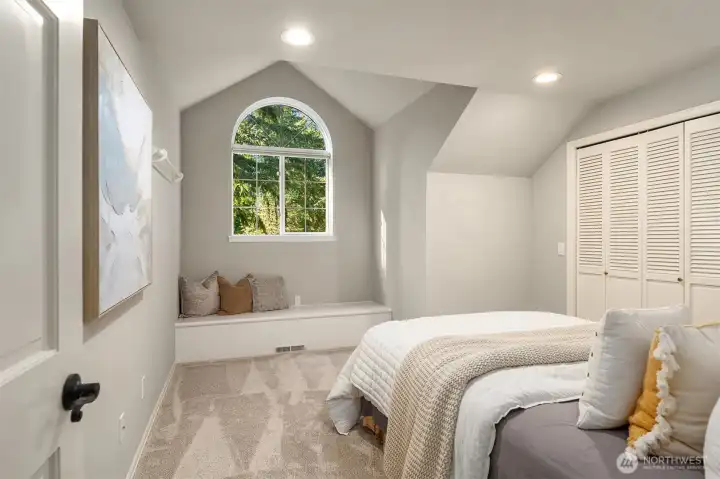 Upstairs bedroom #2.