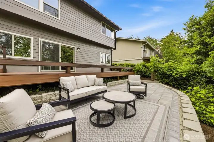 Terraced Patio Designed for Outdoor Entertaining Terraced Patio Designed for Outdoor Entertaining