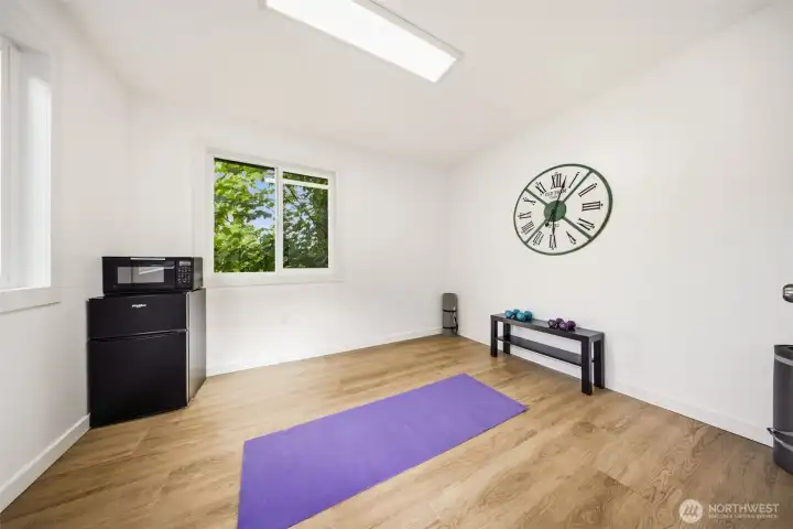 Flex options for Cabin including Office, Studio, or Fitness Flex options for Cabin including Office, Studio, or Fitness