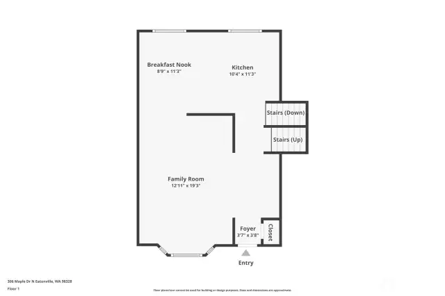 Main Level Floor Plan