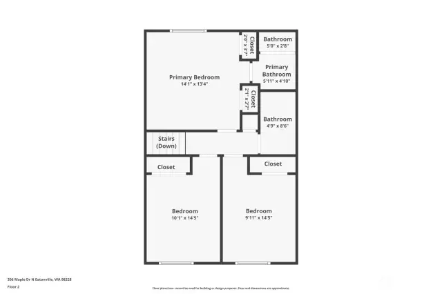 Upper Level Floor Plan