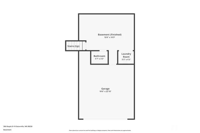 Lower/Basement Level Floor Plan