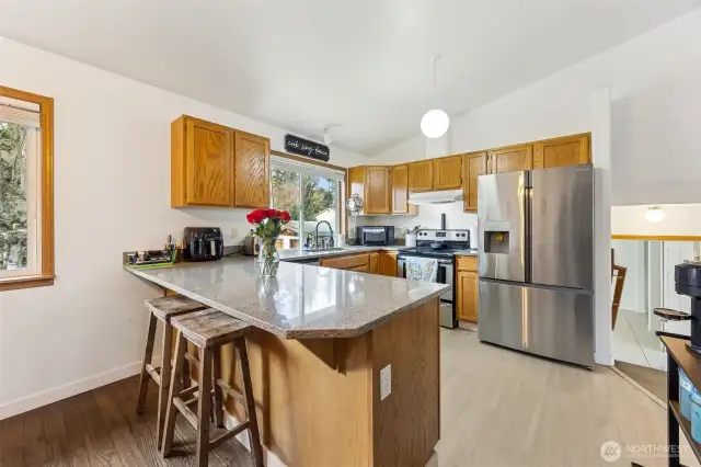 Kitchen w/ Eating Space