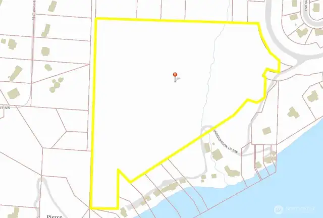 Parcel data is from Pierce County GIS  - Map features are approximate and have not been surveyed.