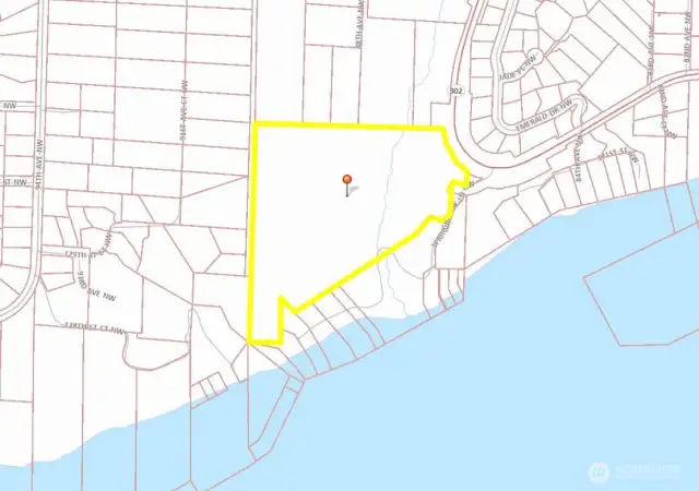 Parcel data is from Pierce County GIS  - Map features are approximate and have not been surveyed.