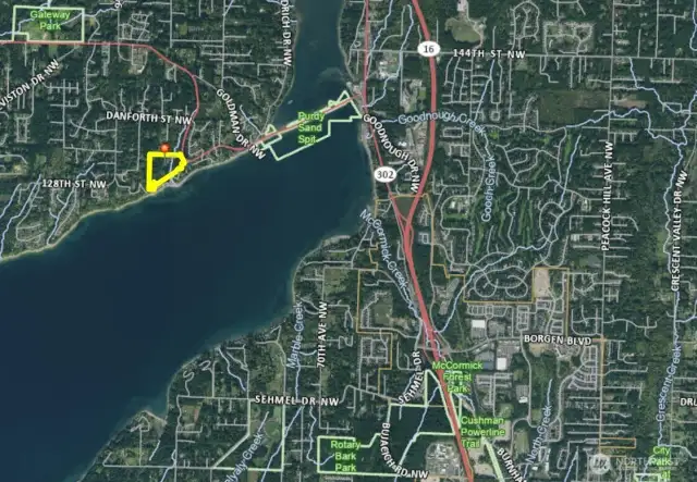 Parcel data is from Pierce County GIS  - Map features are approximate and have not been surveyed.