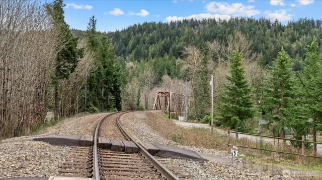 Railroad Tracks - Not on the property