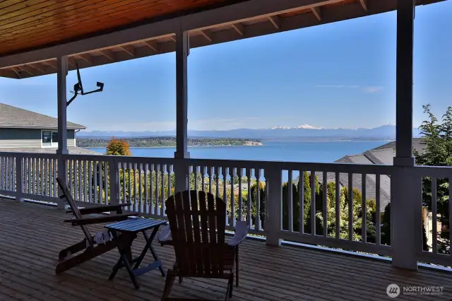 Views from the deck!
