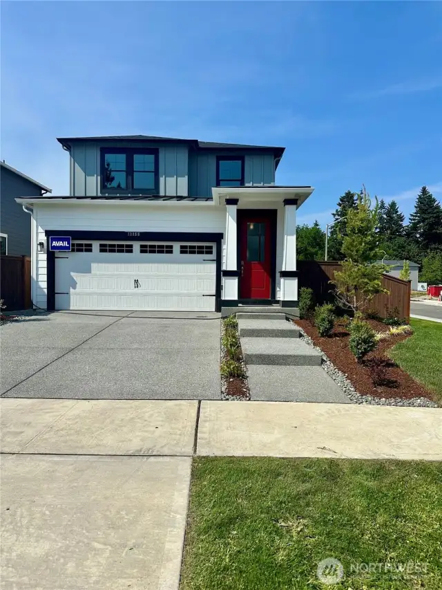Home for sale, situated on a corner homesite!