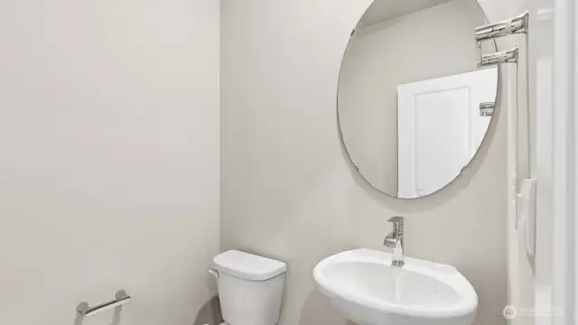 Powder room.