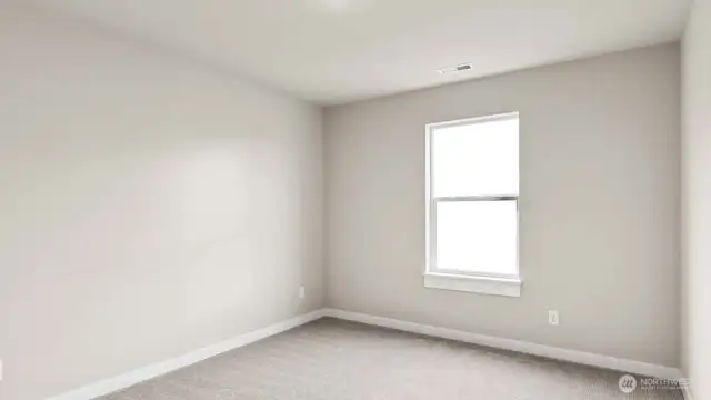 One of four upstairs bedrooms!