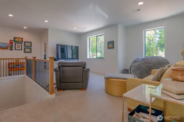 Top of stairs landing area