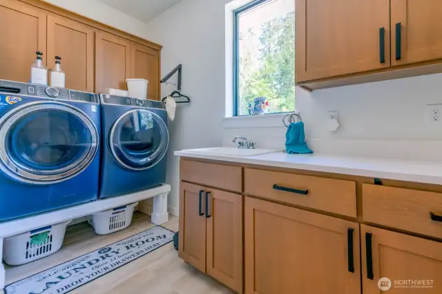 Upstairs laundry