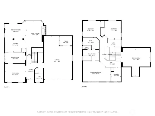 Whole house floor plan