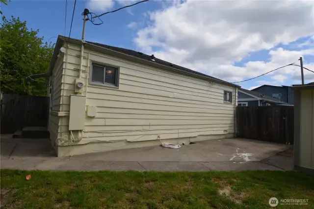 Back Yard & Patio