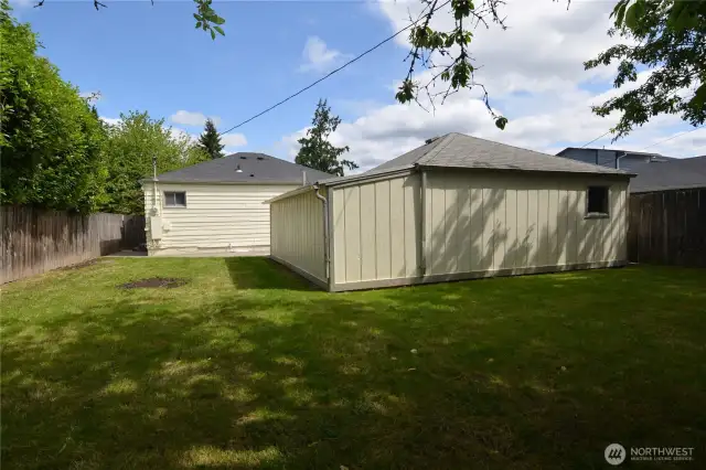 Fenced Back Yard